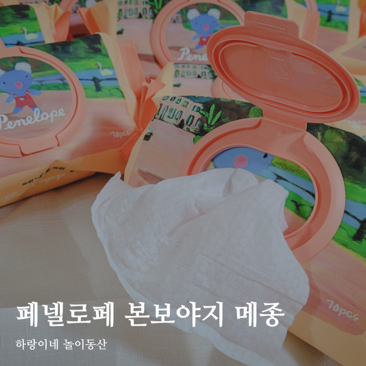  아기물티슈 추천 어린이집 준비물 본보야지 메종