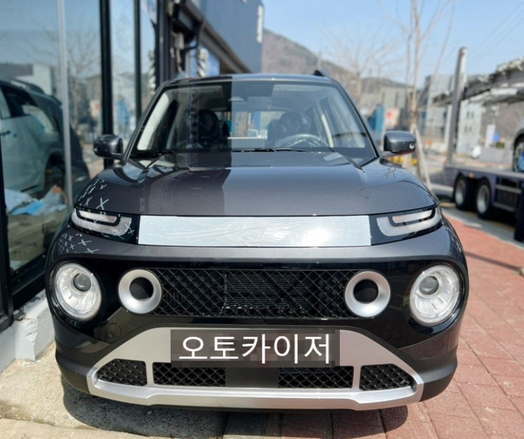  캐스퍼 레이노 프레스토 R2 썬팅 시공