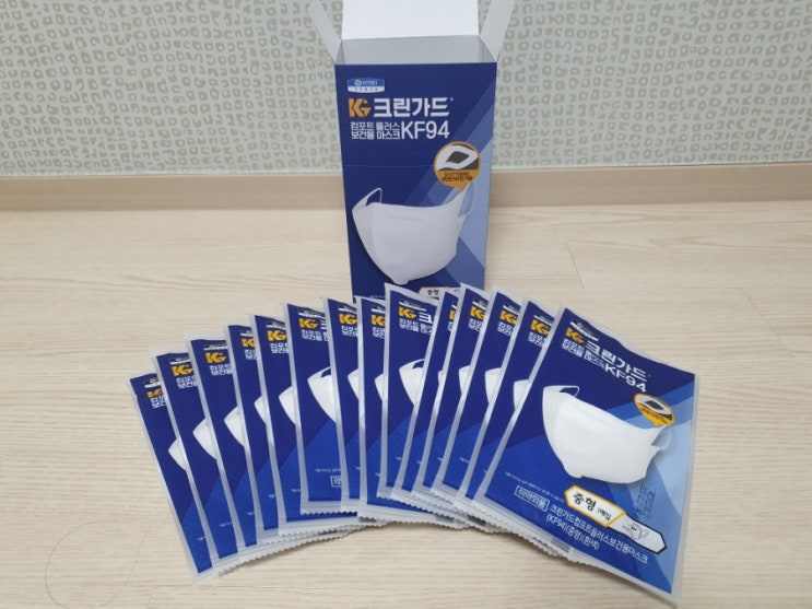 오랜 시간 써도 편안한 유한킴벌리 새부리형 크린가드 컴포트 플러스 보건용 마스크 KF94 구입 후기