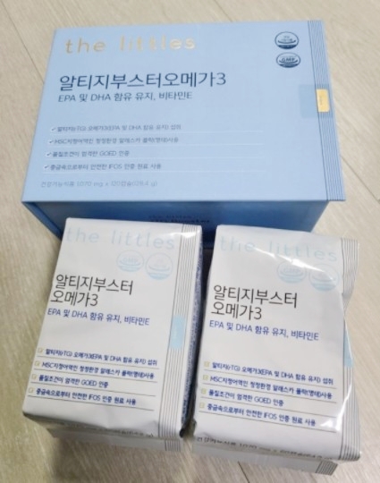  알티지부스터오메가3 약사가 만든 더리틀스