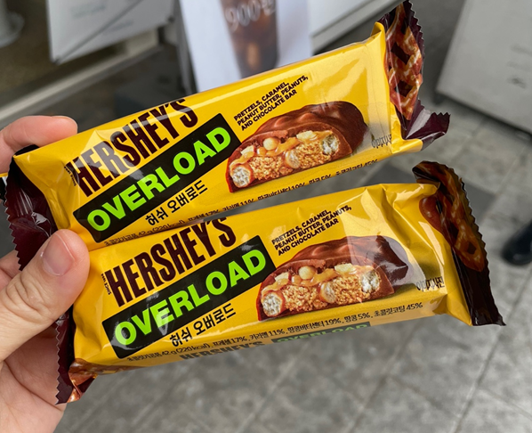  HERSHEY'S OVERLOAD 허쉬 오버로드 신상초콜릿 단짠의정석