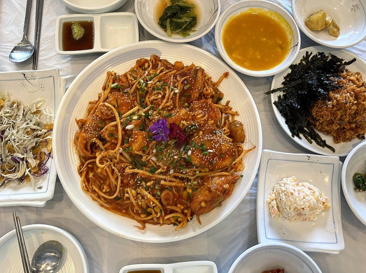  [목포 맛집] 원하는 부위 선택 가능! 하당 평화광장 현지인 맛집 / 포미아구찜