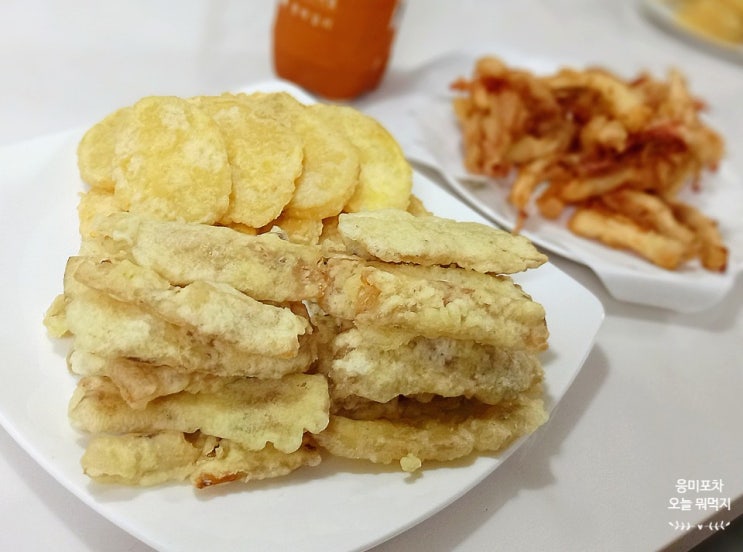  부산 쥐포튀김 바삭하게 하는법 설명절음식 식어도 맛있어
