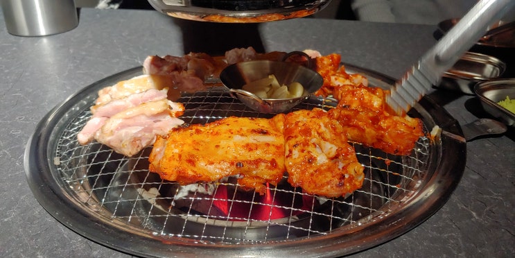  깔끔했던 성수 데이트 코스 계모임의 닭갈비