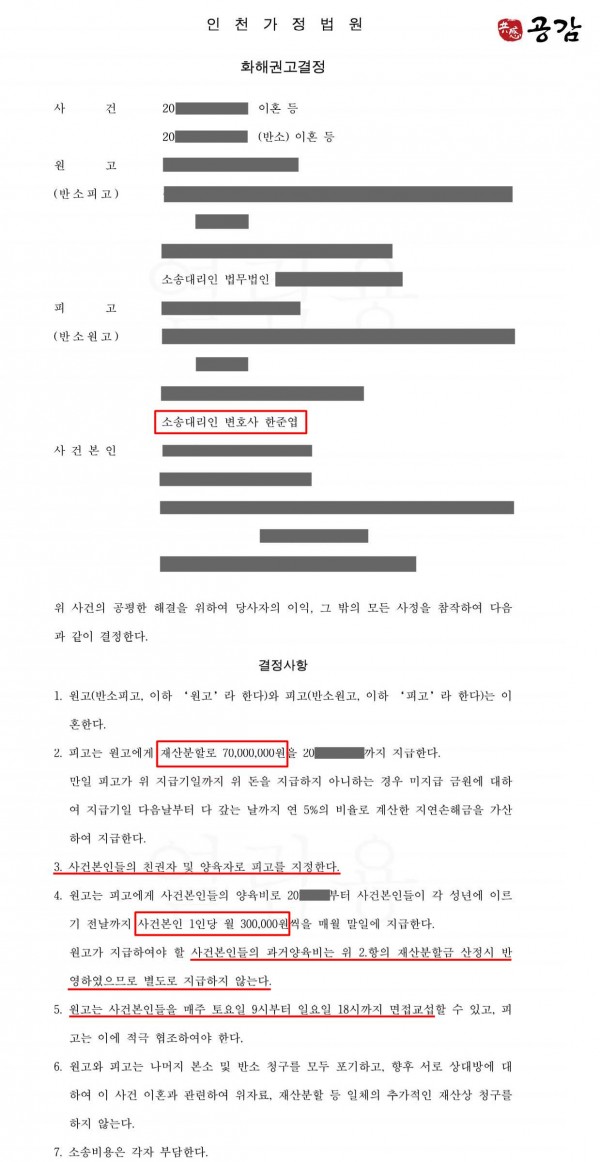 이혼소송에서 아버지가 친권, 양육권 지정받고 과거양육비까지 지급받은 사례 이혼소송에서 아버지가 친권, 양육권 지정받고 과거양육비까지 지급받은 사례