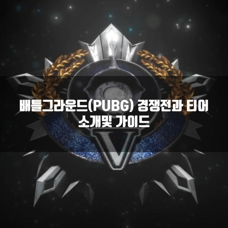 배그경쟁전, 배그티어 총정리 배그경쟁전, 배그티어 총정리