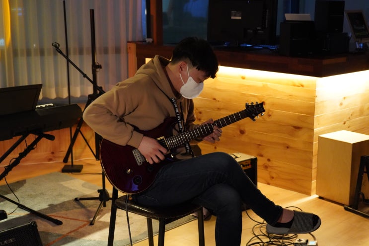  인천기타학원 추천 '인생뮤직' 직장인취미반 기타배우고 있어요 !