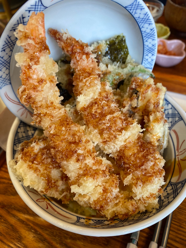  행궁맛집 오반정 텐동이 진짜 바삭한 맛
