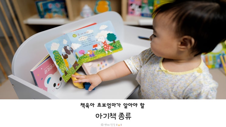  책육아를 하고 싶은 왕초보엄마에게 살짝 알려주는 아기책 종류