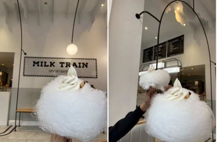  [영국워킹홀리데이] + 198 솜사탕 아이스크림 Milk Train