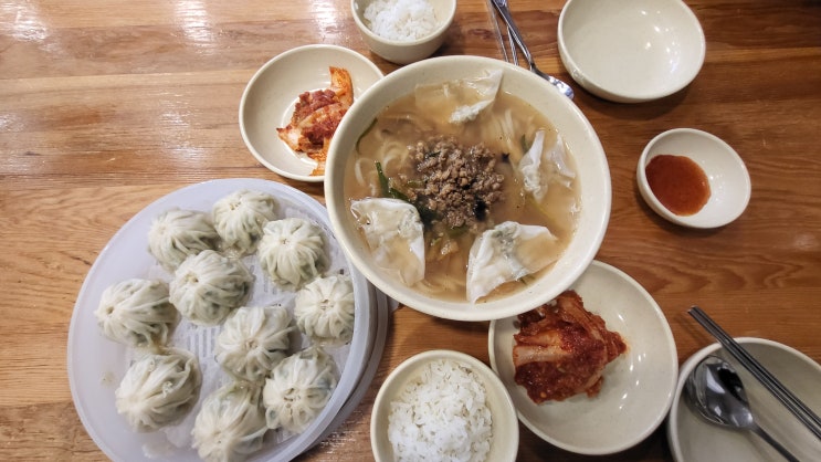  명동교자 본점 (구)명동칼국수 칼국수 만두 먹고 왔어요