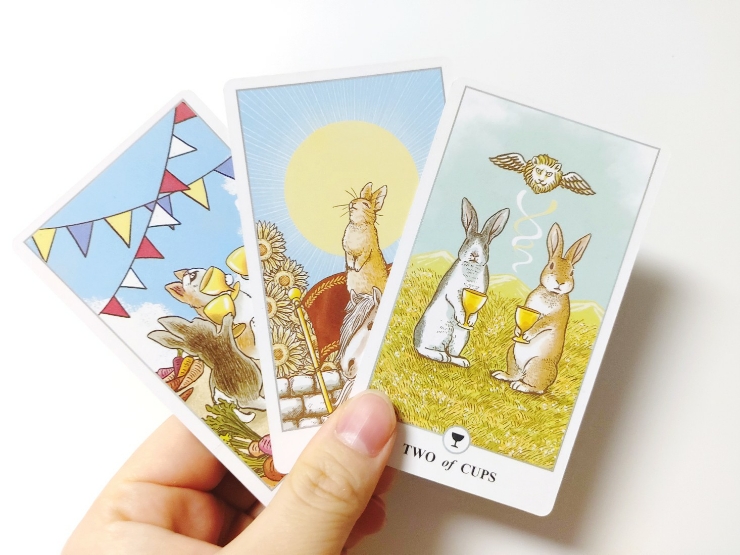 [알리직구] Lunalapin 귀여운 토끼 타로카드 덱 후기
