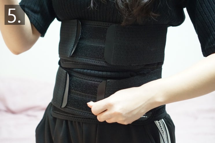  허리교정기 자세교정밴드, 바른자세를 위한 셀프척복대 후기