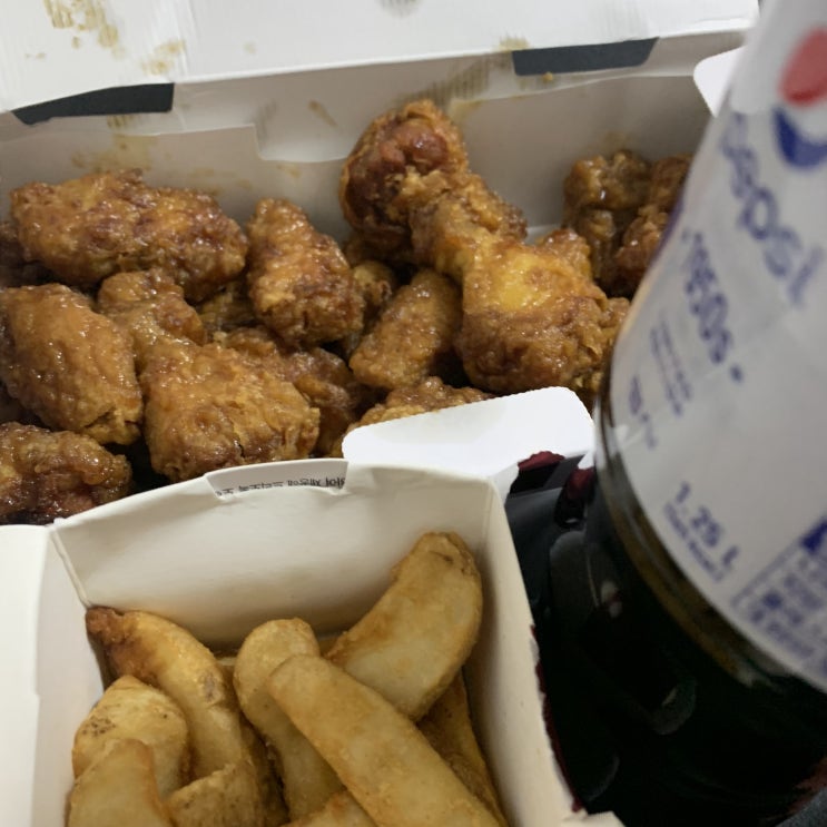<교촌치킨> 교촌치킨 사당 1호점 허니오리웨지감자세트 리뷰 <교촌치킨> 교촌치킨 사당 1호점 허니오리웨지감자세트 리뷰
