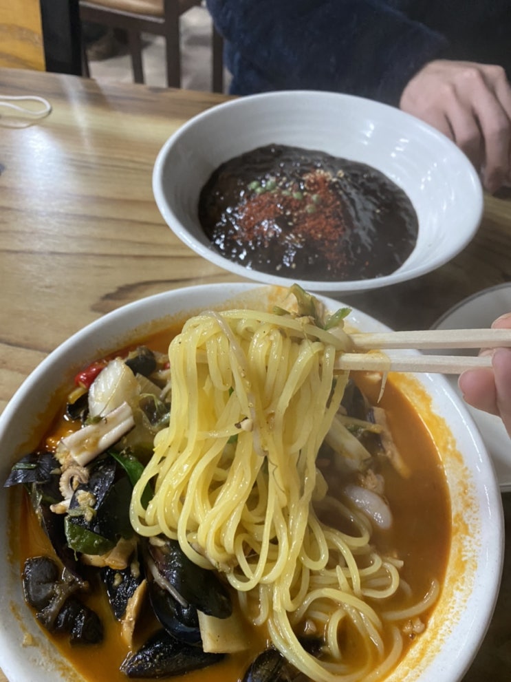  영주맛집 선비촌 청화루 얼큰한 짬뽕맛집 추천