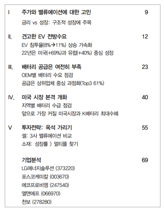 2차전지 - 구조적 성장에 초점 2차전지 - 구조적 성장에 초점