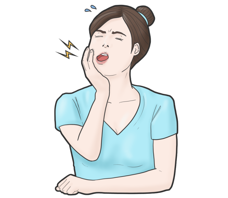 턱관절장애 증상, 치료, 근육 긴장을 이완하는 혀의 올바른 위치