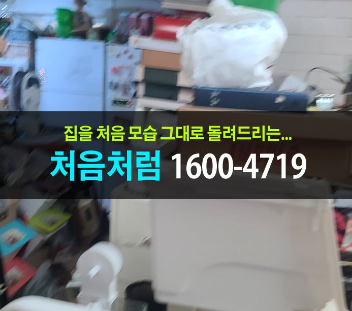  안산에서 집정리업체비용을 알아보기 위해 방문을 요청했습니다.
