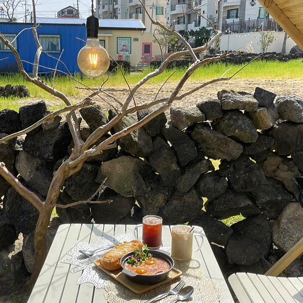  제주 한림 브런치, 반려견 동반 가능한 협재 식당 "배롱정원"