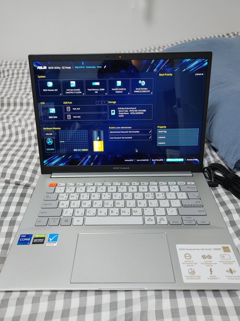 아수스 비보북 프로 14X 14인치 노트북 강력 추천 N7400PC-KM005