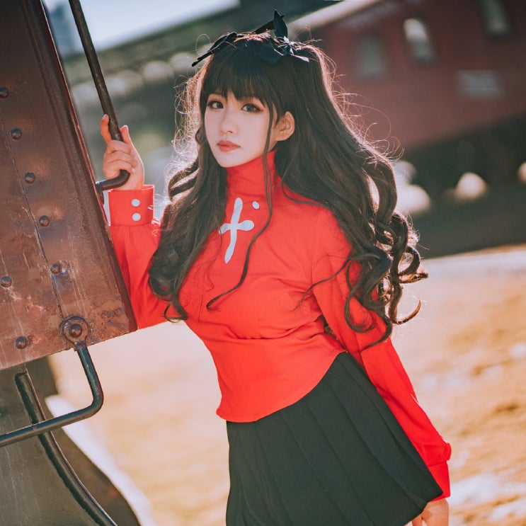  Seki冰汐 - 토오사카 린 코스프레(Fate/Stay Night)