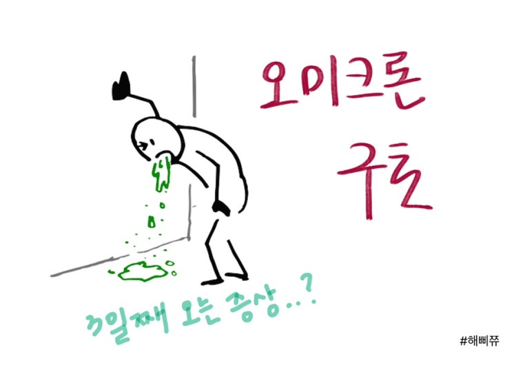  오미크론 구토 , 언제 나타나는가?
