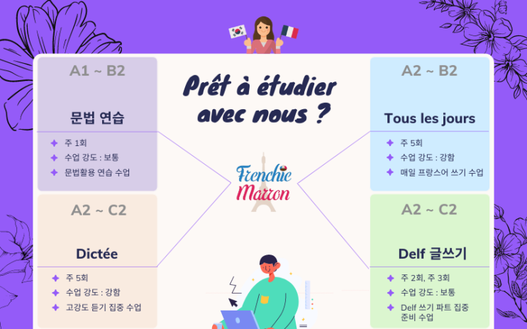  4월 프랑스어 수업 공지!