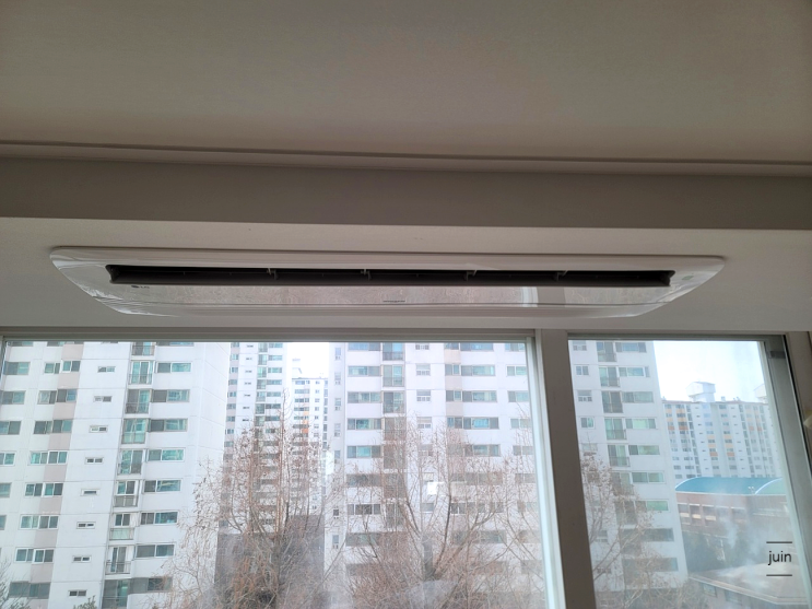 일산 후곡마을 LG롯데9단지아파트 입주하면서 합리적인 가격에 천정형에어컨을 설치할 수 있었던 에이디 시스템