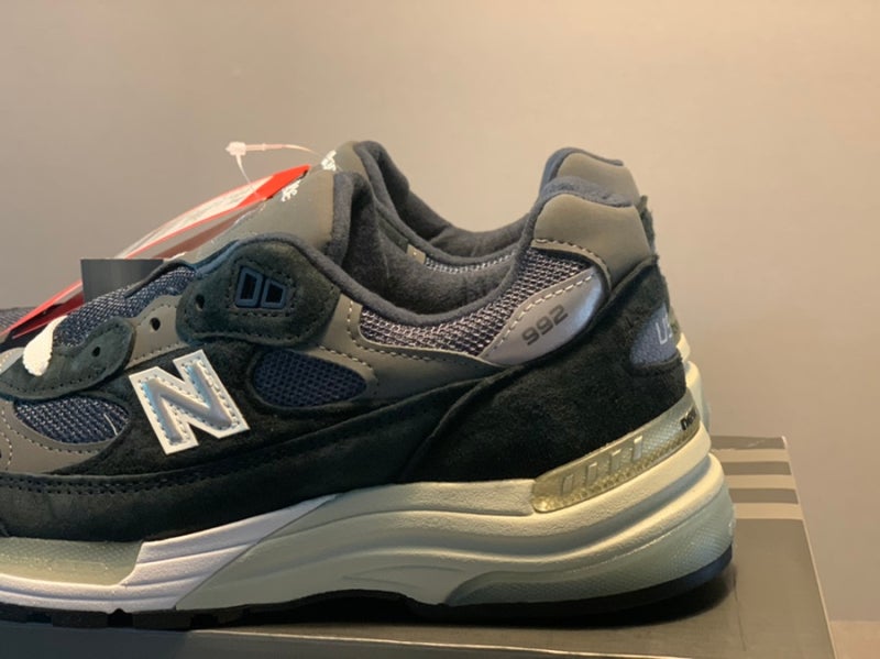 [New Balance] 뉴발란스 992 네이비 공홈 래플 당첨 / 993과 비교, 사이즈