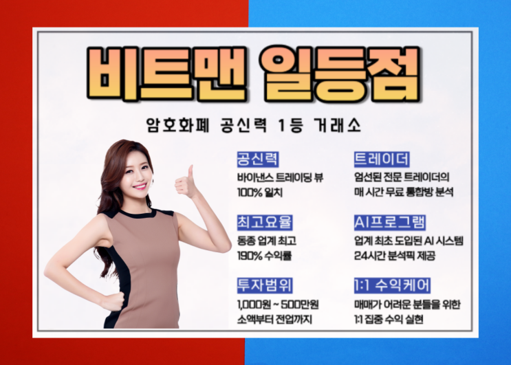  비트맨 일등점 4월한달 마진거래 추가지원금 20% 이벤트 안내