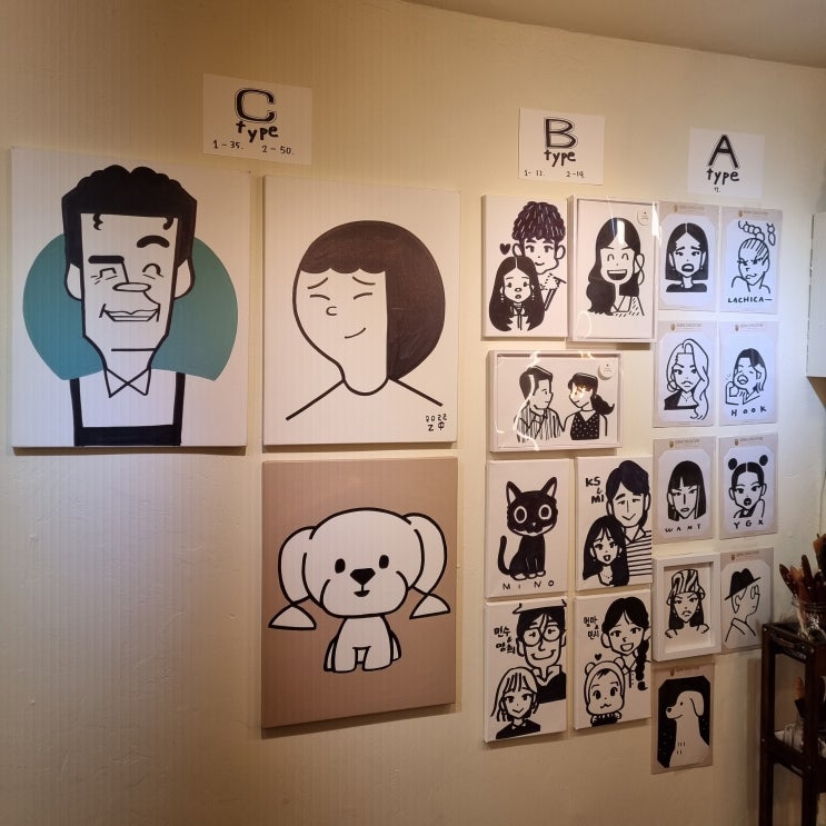  [홍대] 1분 도토리 캐리커쳐 : 단돈 7천원!(+60초면 끝난다!) 연남동 놀거리!