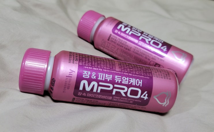  'hy 장&피부 듀얼케어 MPRO4' 하루 한 병으로 장 건강과 피부건강 까지 한 번에! [고윤정유산균/고윤정프로바이오틱스/고윤정피부/건강기능식품/MPRO4/HY7714]