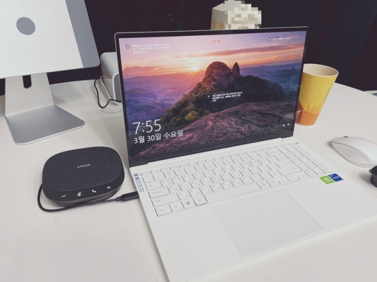  대학원 온라인수업 마이크 ANKER 파워컨퍼런스콜 S330 후기