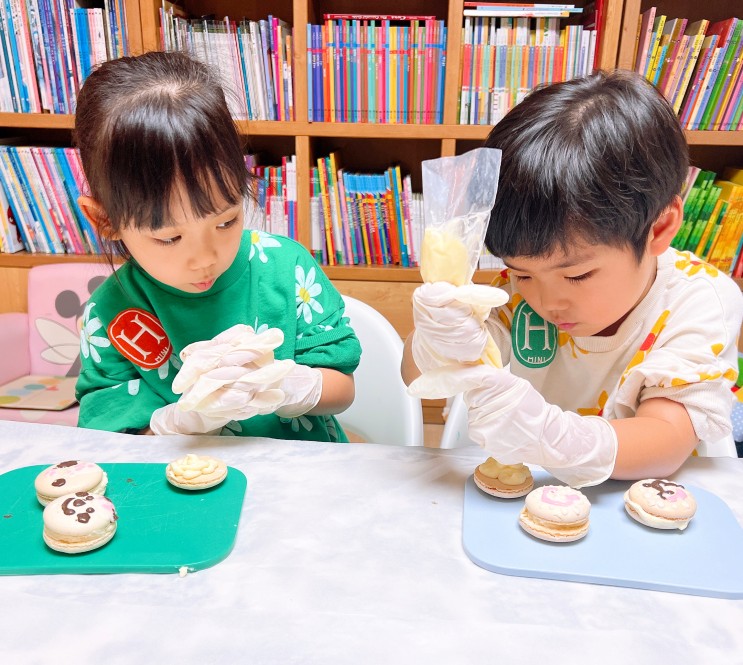 어린이 요리키트 마카롱 만들기 헬로우비로 홈문센 어린이간식