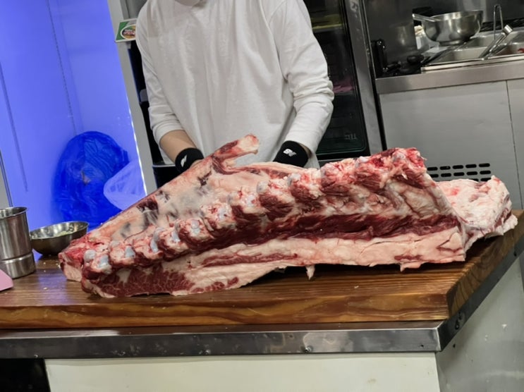  왕십리 소고기맛집 한우맛집 소나무 후기