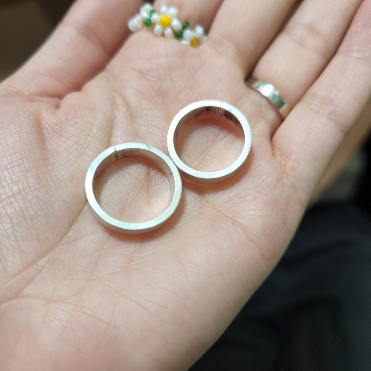  일산 공방 에반팩토리 반지만들기 금속공예 체험했어용