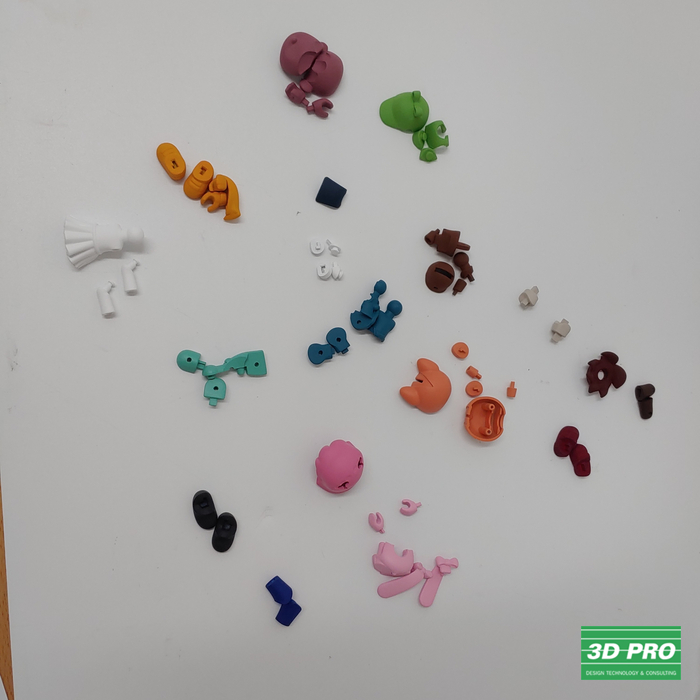 3D프린팅으로 플라스틱 도색 피규어 출력물 제작/3D프린터로 출력후 도색(무광/유광)/대학생 졸업작품/SLA 레이저 방식/ABS Like 레진 소재/쓰리디프로/3D프로/3DPRO