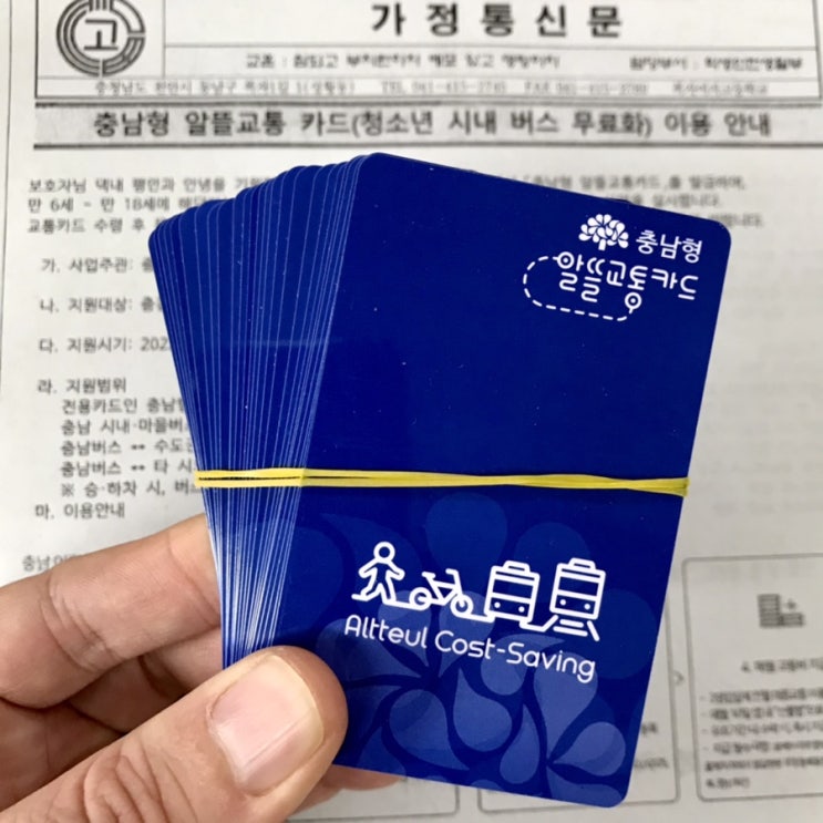 슬쌍디아빠 교단일기 FILE 210 / 충남형 알뜰교통 카드(어린이 청소년 시내 버스 무료화)