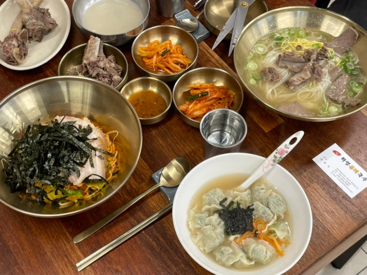  제주도 고기국수 맛집, 공항 근처 "하영올레국수"
