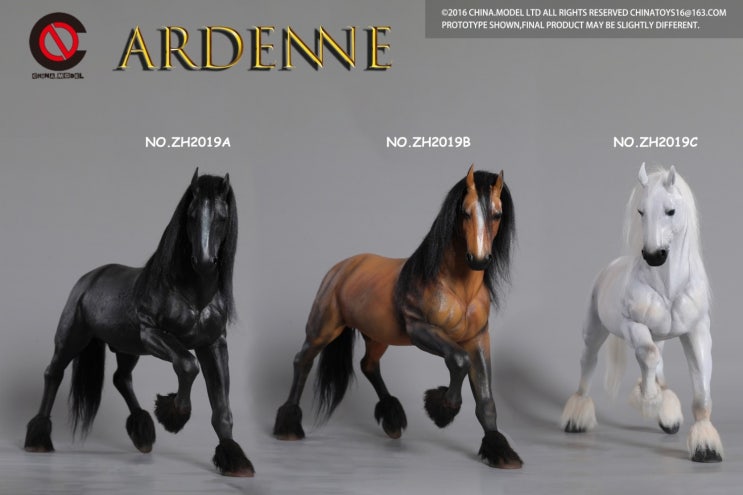  [출시 소식]『CHINA MODEL』1/6 Alden Horse (아르드네 말)