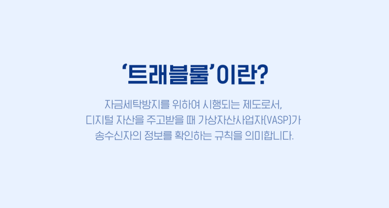 트래블룰 시행 후 비트코인 이더리움 전송