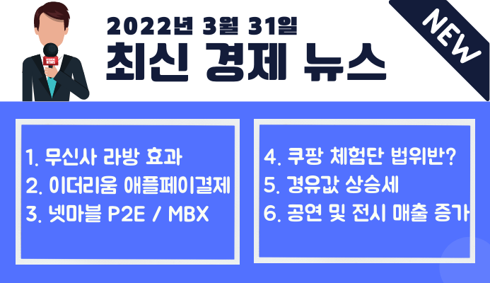  [3월 31일] 최신 경제 뉴스 모음
