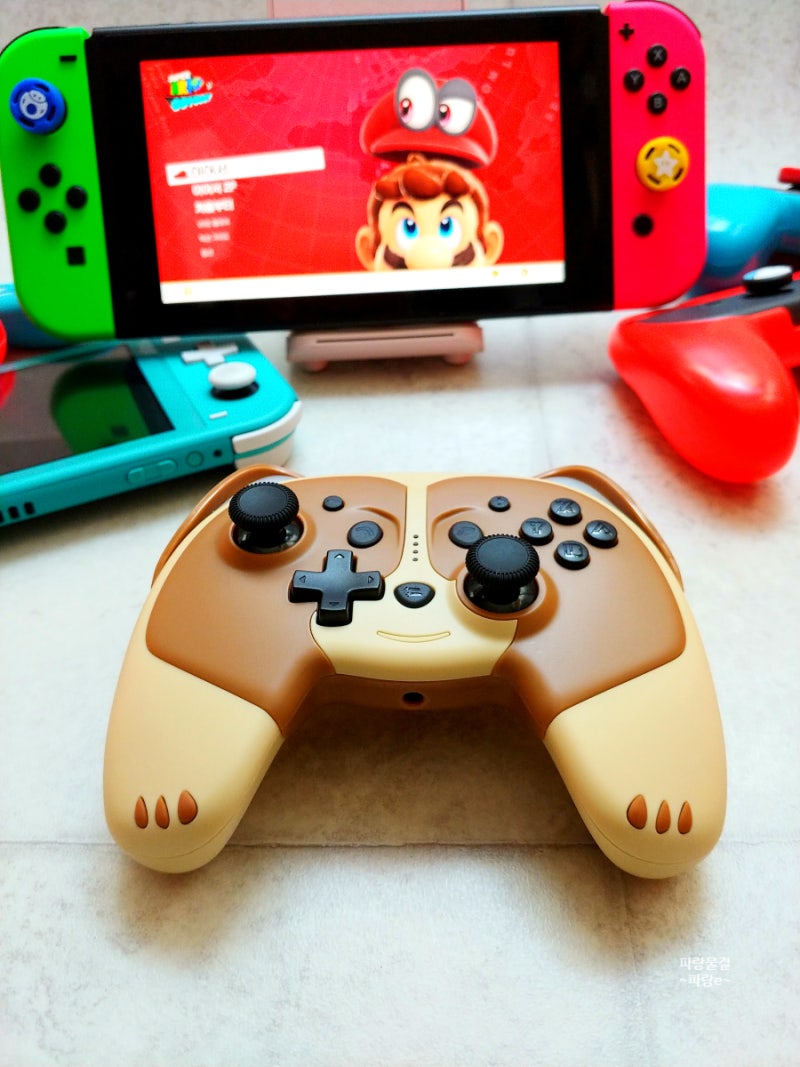 스위치퍼피콘 게임이 깜찍해지는 건 조이트론 너무하네 : 네이버 블로그