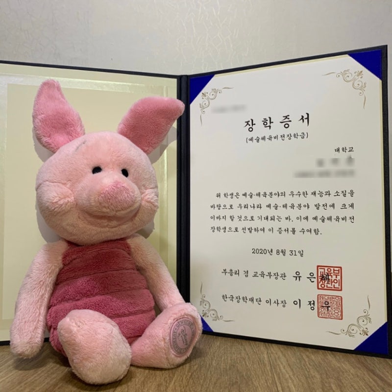 [예술체육비전장학금] 음대 전액장학금 받고 다니자!
