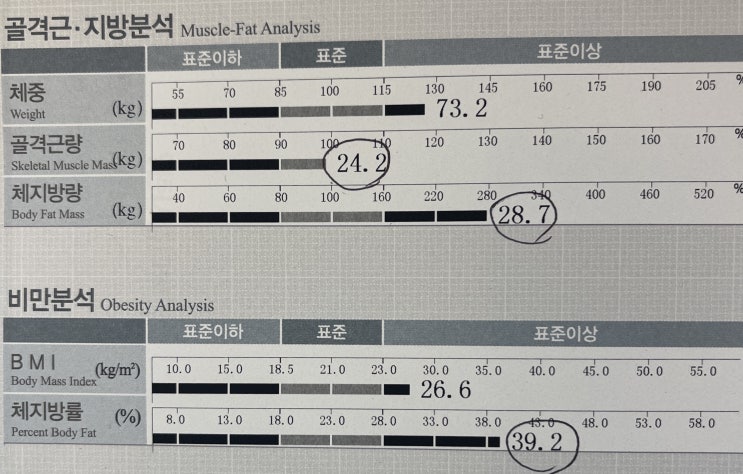  [까치산PT]/올데이 2호점/PT회원님 1달차 & 인바디 변화/강채린 트레이너