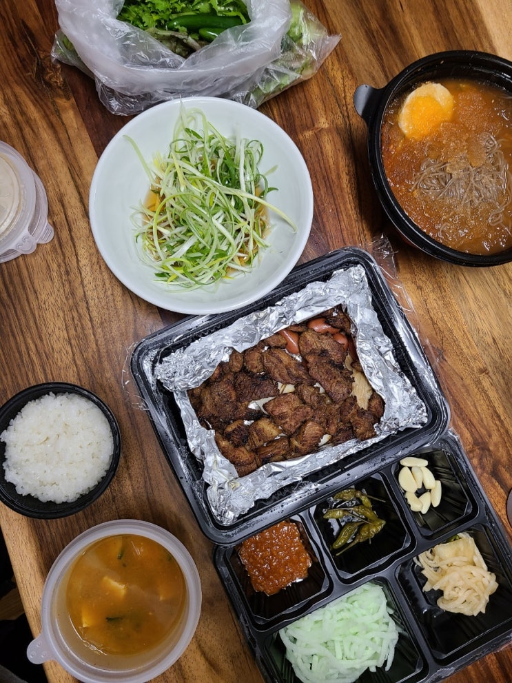  [고기.구이] 김해배달맛집 - 뱃고동 숯불갈비