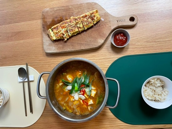  [일상로그]된장찌개,계란말이 근본 집밥 메뉴와 함께한 저녁