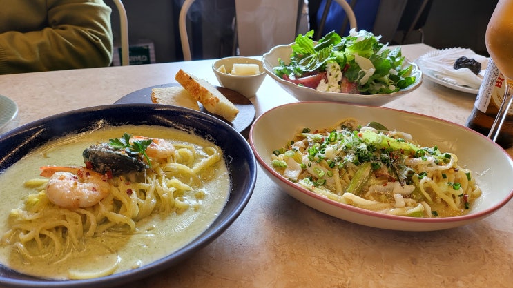 금오름 갈 땐 제주 한림맛집 아니따파스타