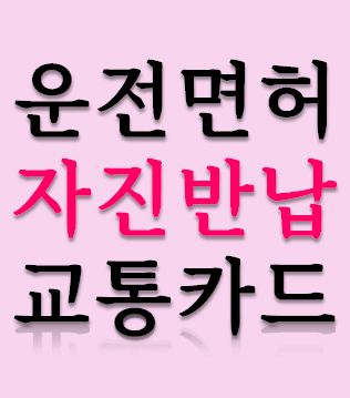  어르신 운전면허 자진반납 방법, 교통카드 신청 한번에! Q&A