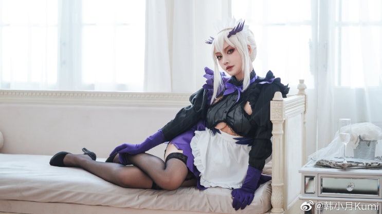  韩小月Kumi - 알트리아 펜드래곤(랜서) 얼터 메이드복 코스프레(Fate/Grand Order)